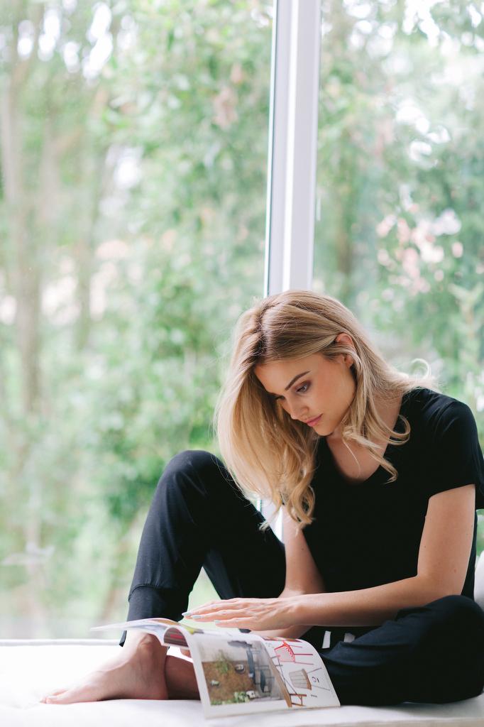 RELAX LOUNGE SLEEP | Short Sleeve Lounge PJ | Black