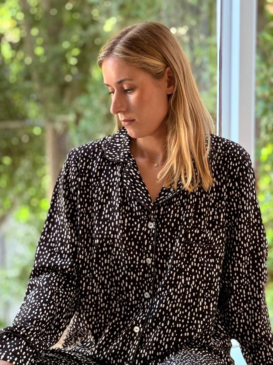 Winter Monotone | Classic PJ | Black Speckle