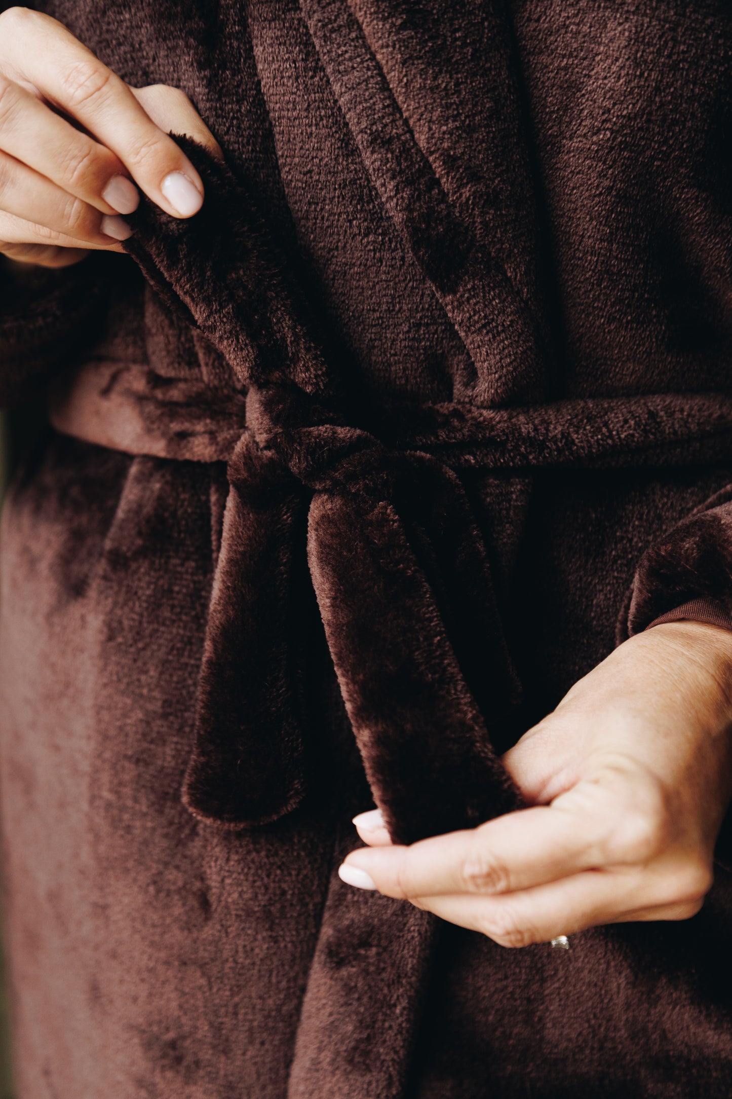 Cosy in Cocoa | Long Gown | Chocolate