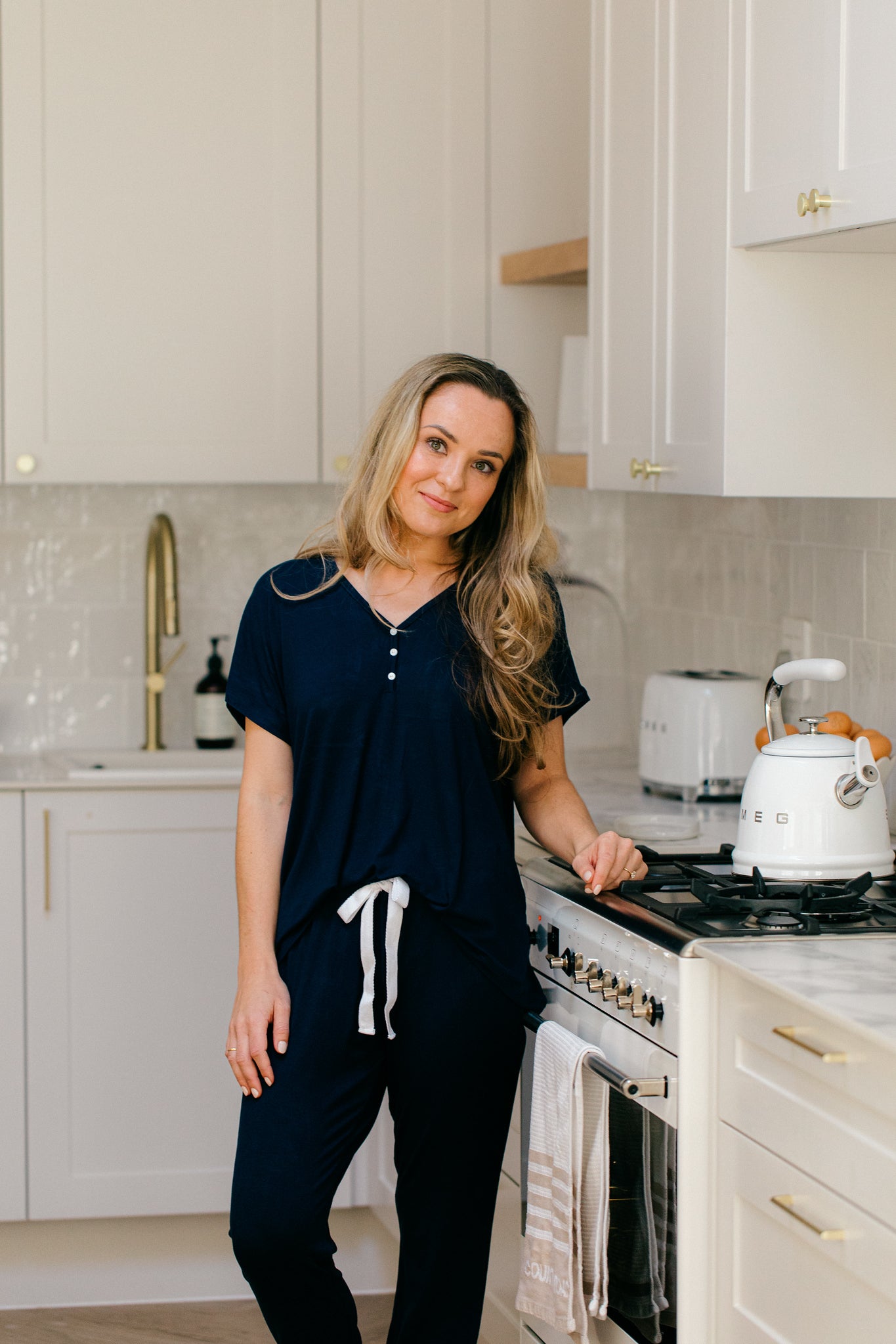 Summer Delight | Lounge PJ | Navy