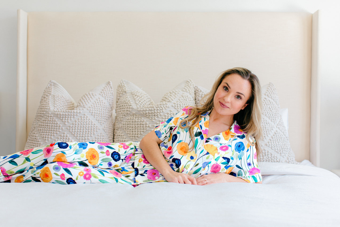 Summer Delight | Classic Short Sleeve PJ | Poppy Field