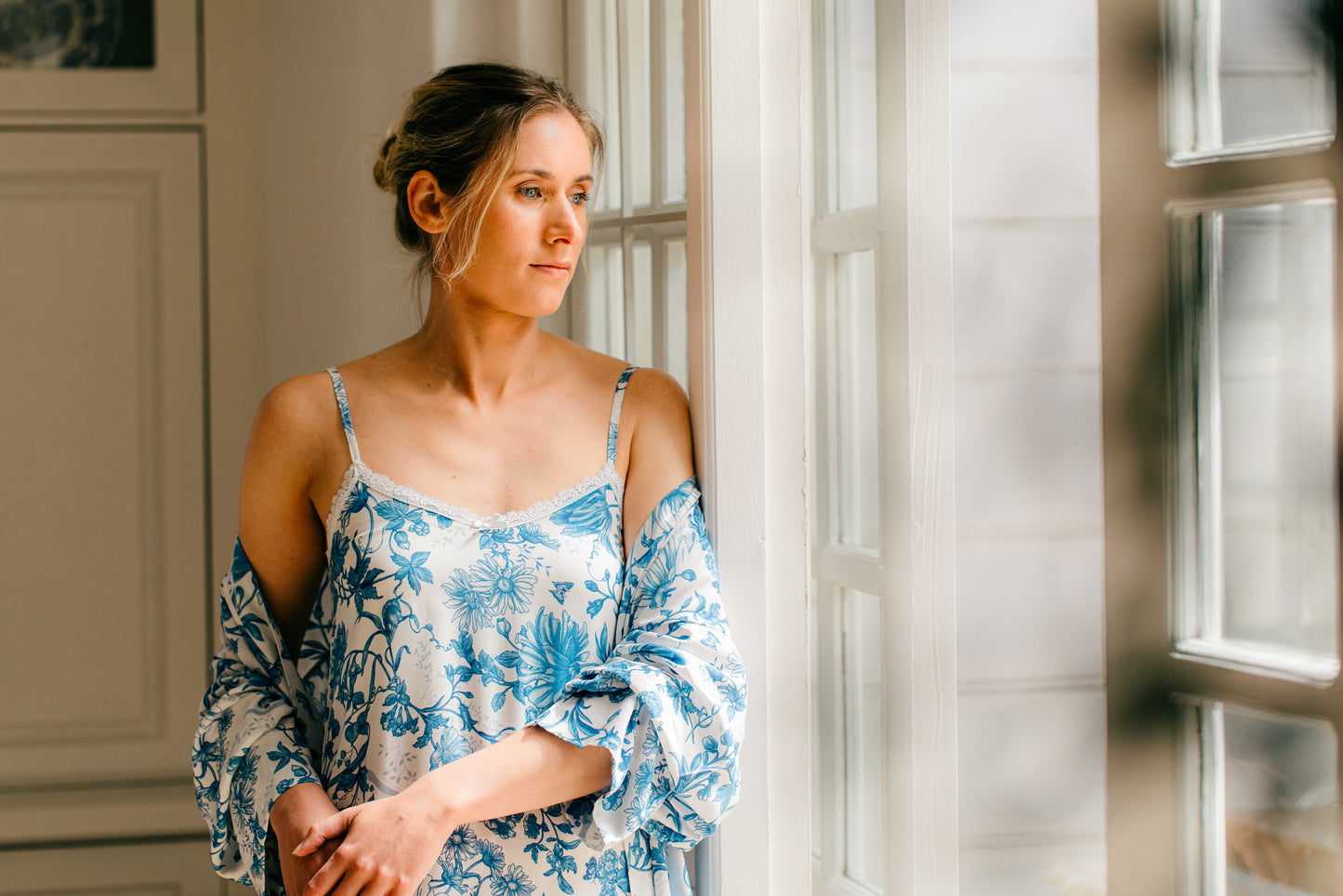 Blooming in Blues | Chemise | Blue Bouquet