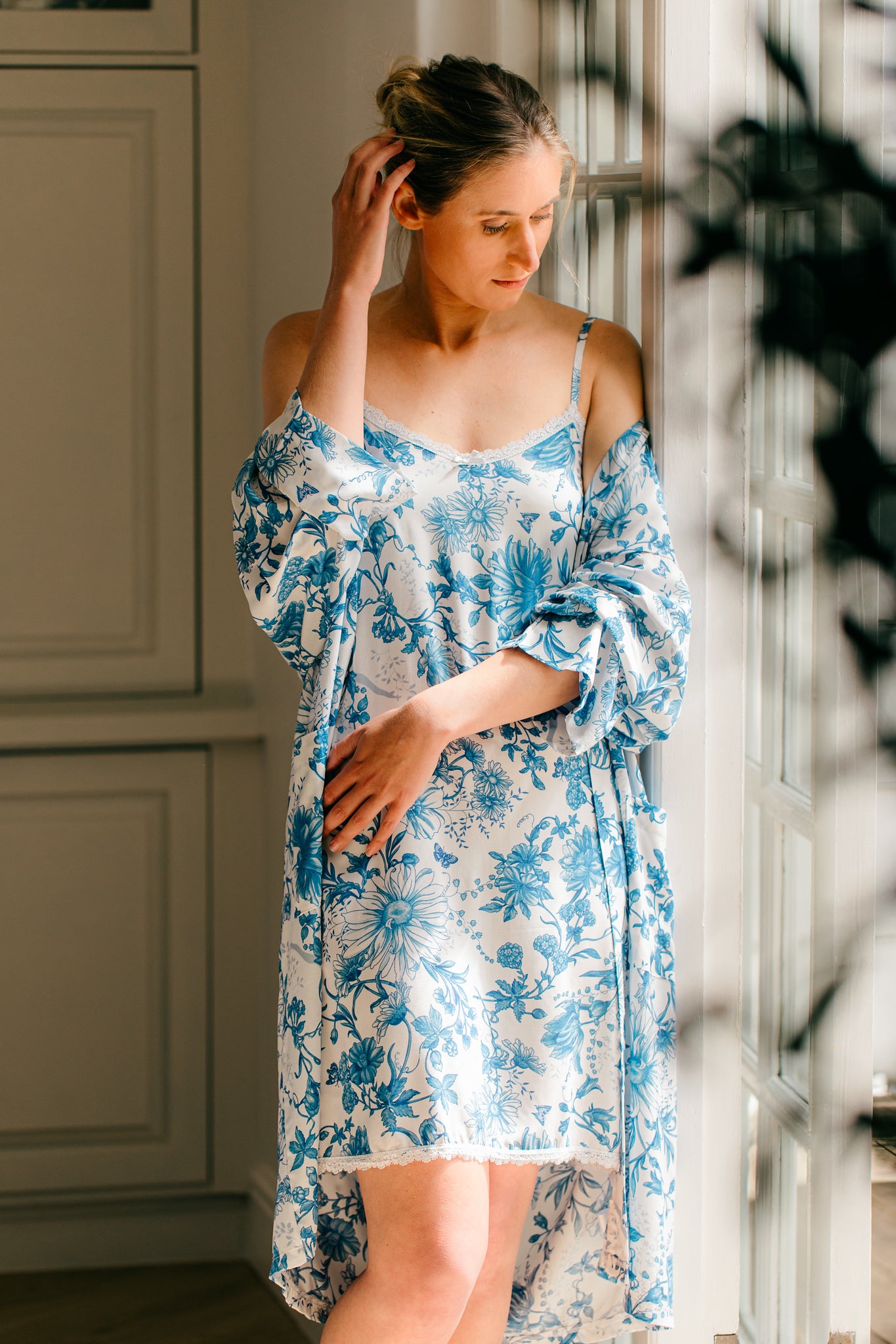 Blooming in Blues | Chemise | Blue Bouquet