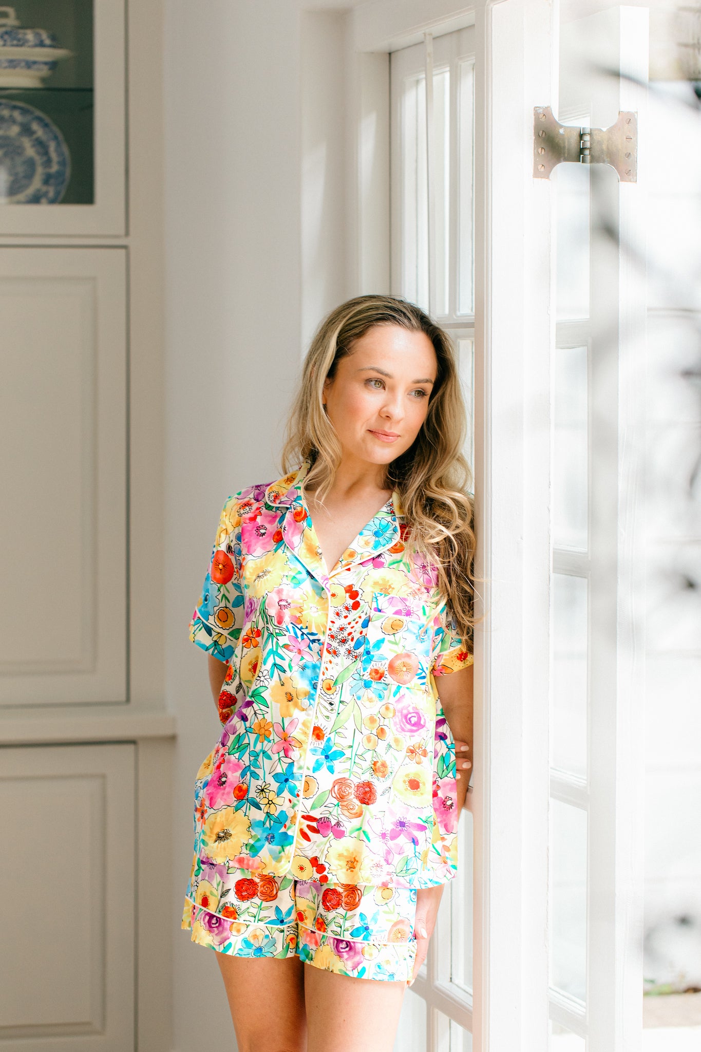 Summer Delight | Classic Shortie PJ | Watercolour