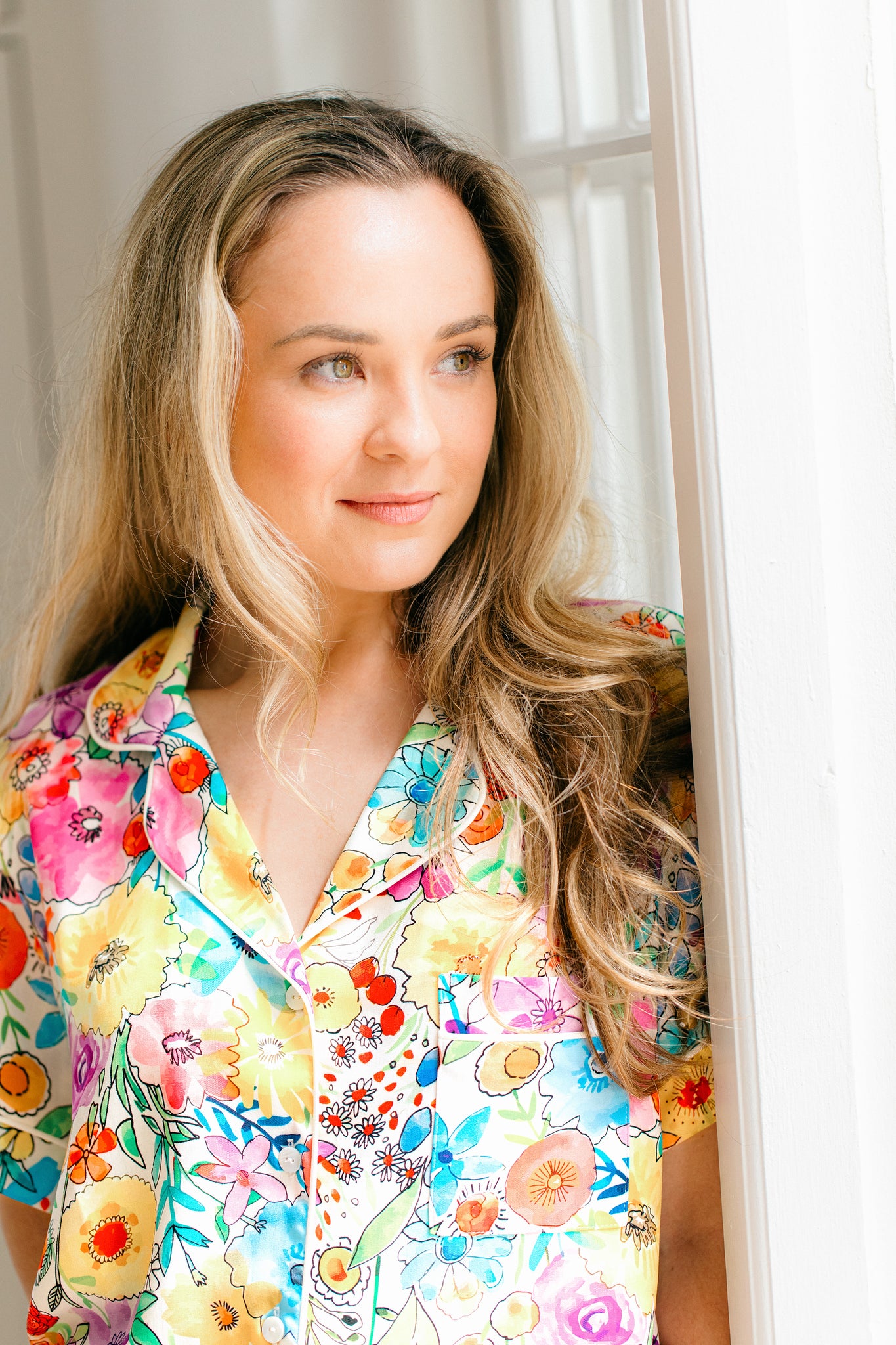 Summer Delight | Classic Shortie PJ | Watercolour