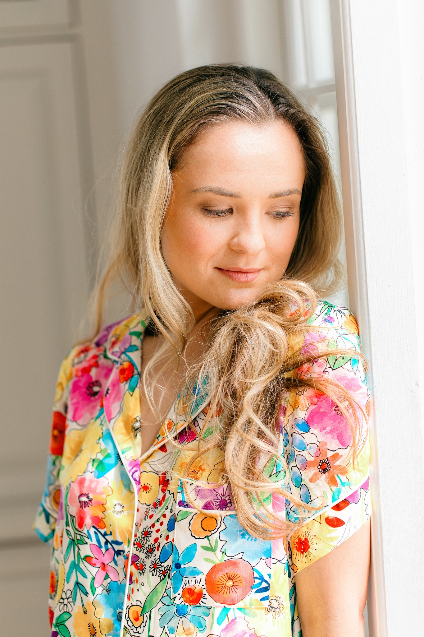Summer Delight | Classic Shortie PJ | Watercolour