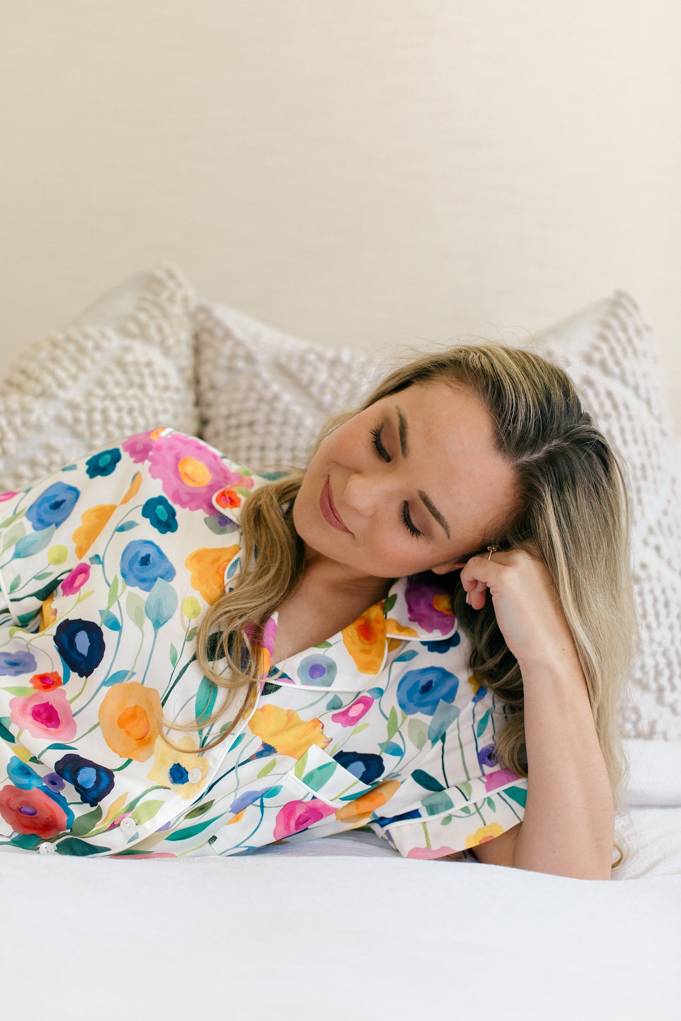 Summer Delight | Classic Short Sleeve PJ | Poppy Field