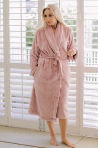Waltz Length Gown | Dusty Pink