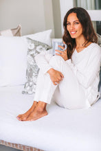 Load image into Gallery viewer, RELAX LOUNGE SLEEP | Long Sleeve Lounge PJ | Ivory
