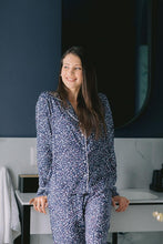Load image into Gallery viewer, It&#39;s Spring | Classic PJ | Navy Spring Ditsy
