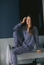 Load image into Gallery viewer, It&#39;s Spring | Classic PJ | Navy Spring Ditsy
