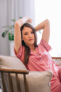 It's Spring | Classic Short Sleeve and Cropped Pant | Spring Rose