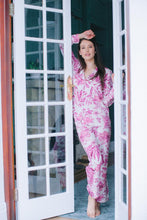 Load image into Gallery viewer, Soft Skies | Classic PJ | Raspberry Floral
