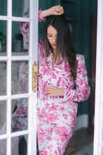 Load image into Gallery viewer, Soft Skies | Classic PJ | Raspberry Floral
