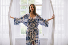 Load image into Gallery viewer, Soft Skies | Kimono | Blue Floral
