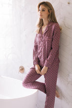 Load image into Gallery viewer, Classic Collection | Classic Long Sleeve and Long Pant | Pink Geometric
