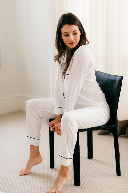 Classic Collection | Long Sleeve PJ | Ivory