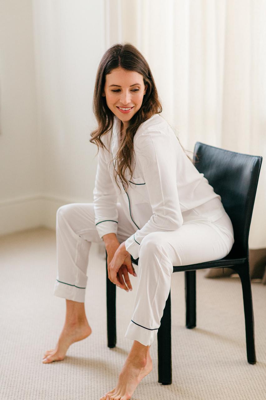 Classic Collection | Long Sleeve PJ | Ivory