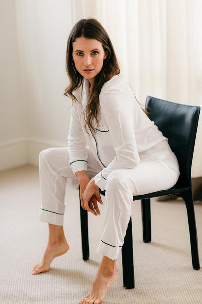 Classic Collection | Long Sleeve PJ | Ivory