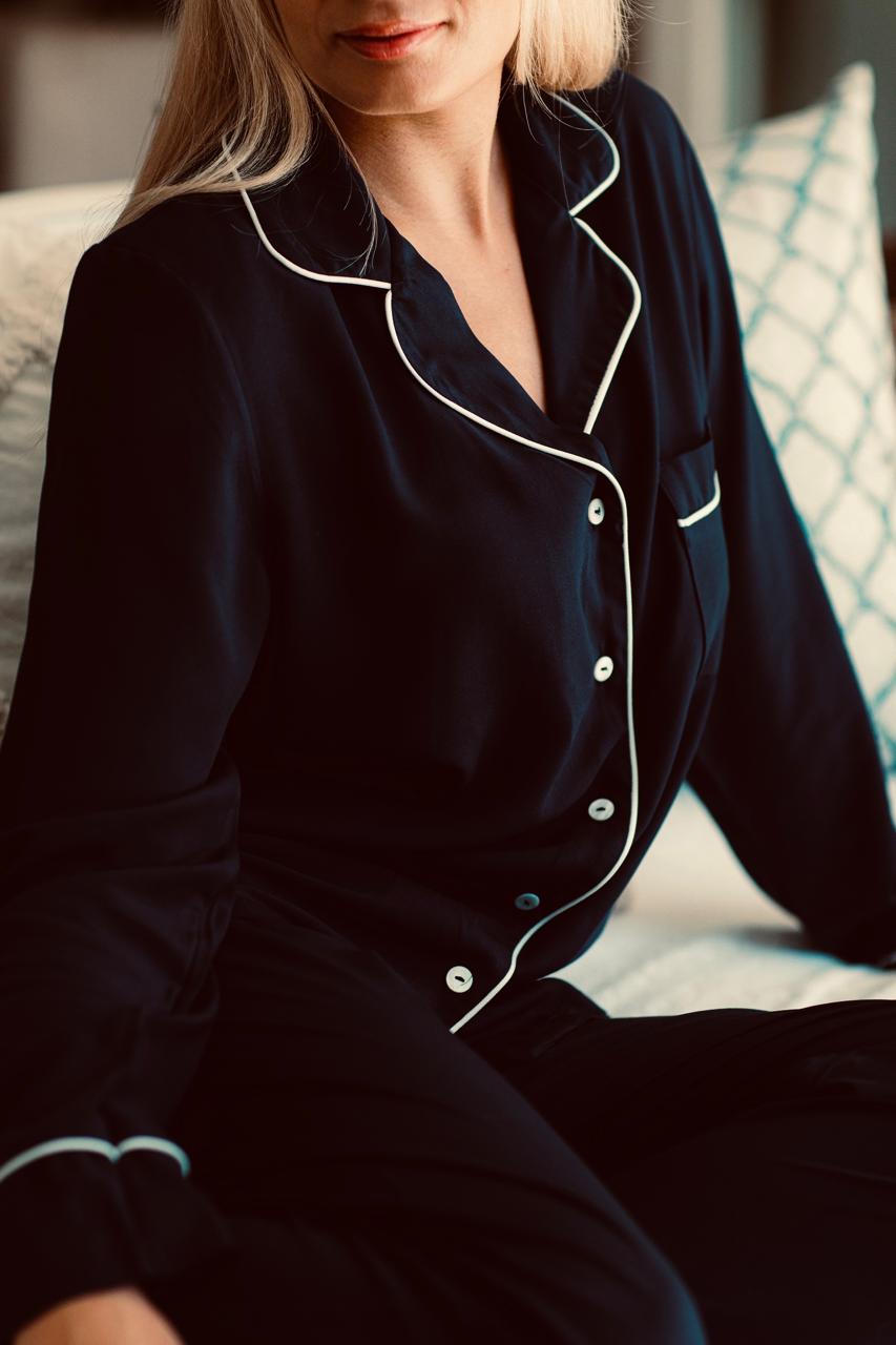 Winter Monotone | Cosy Classic PJ | Black