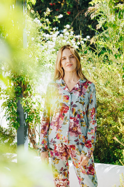Moonlight Magic | Long Sleeve PJ | Tranquil Floral
