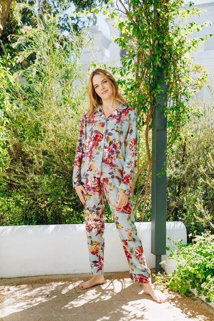 Moonlight Magic | Long Sleeve PJ | Tranquil Floral