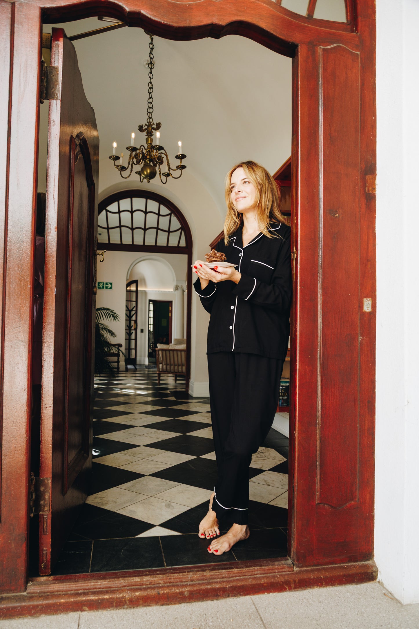 Dream A Little | Classic Long Sleeve PJ | Black