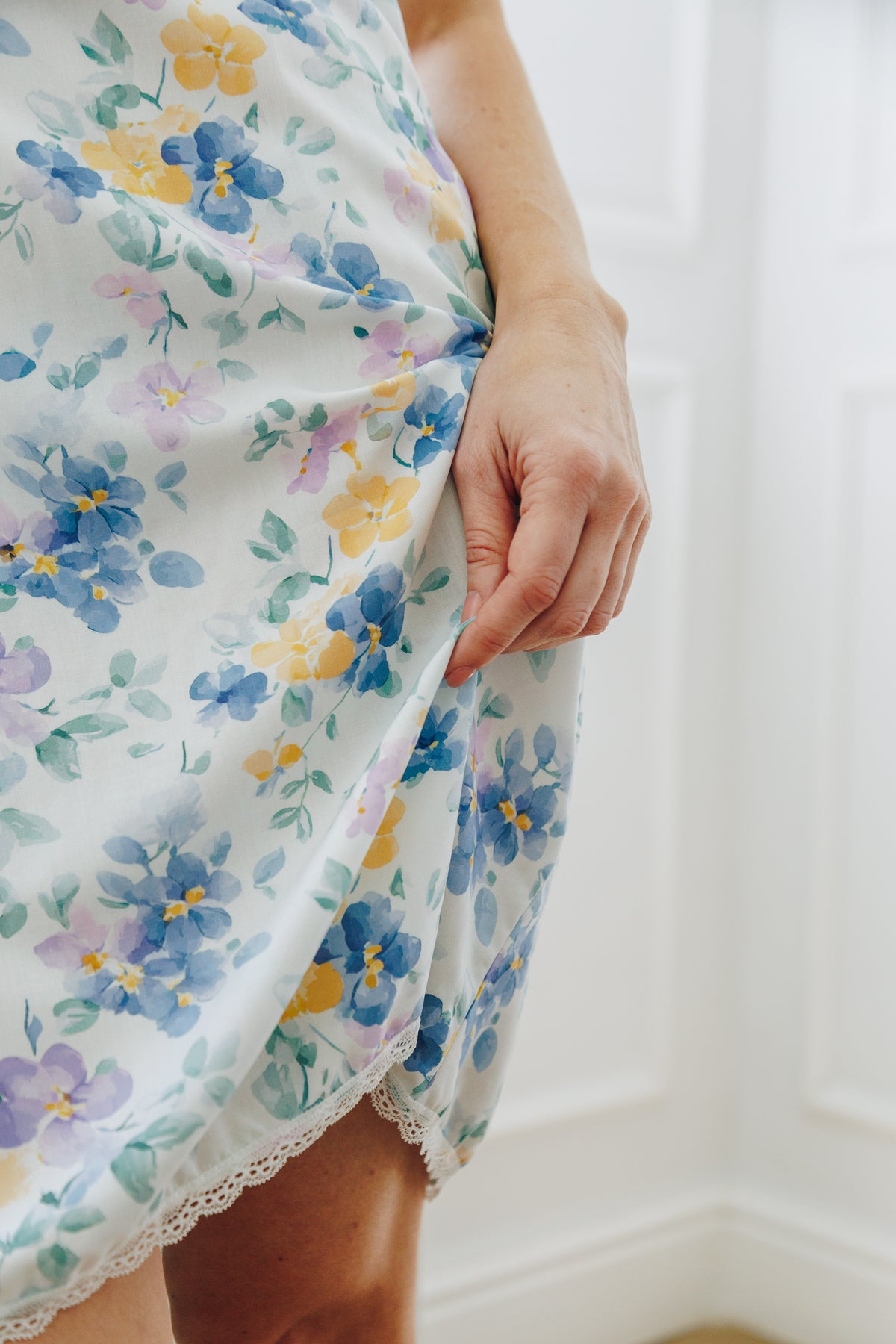 Bedtime Blues | Chemise | Sunset Floral