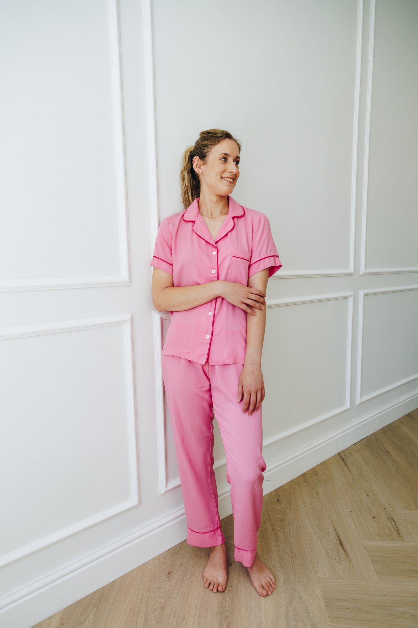 The Holiday Collection | Classic Short Sleeve PJ | Pink