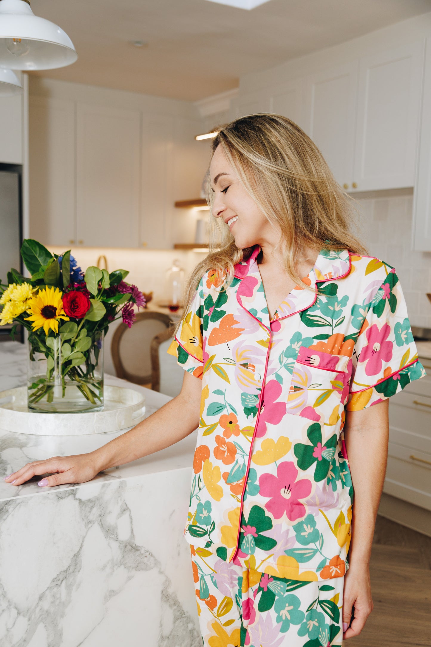 The Holiday Collection | Classic Shortie PJ | Joyful Floral