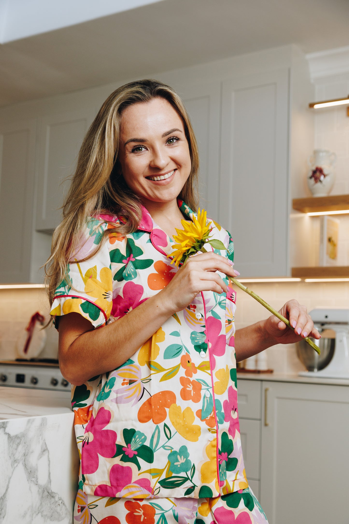 The Holiday Collection | Classic Shortie PJ | Joyful Floral