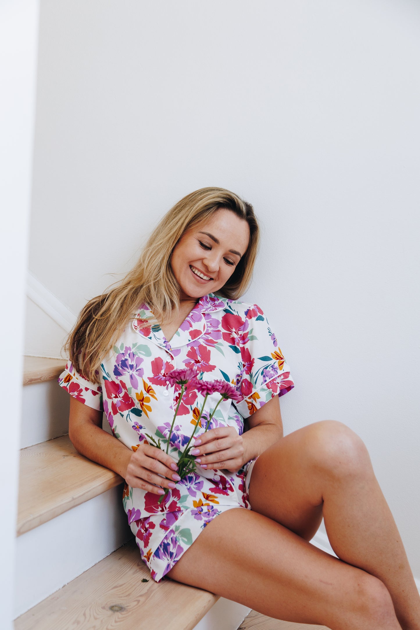 The Holiday Collection | Classic Shortie PJ | Dreamy Lilac Floral