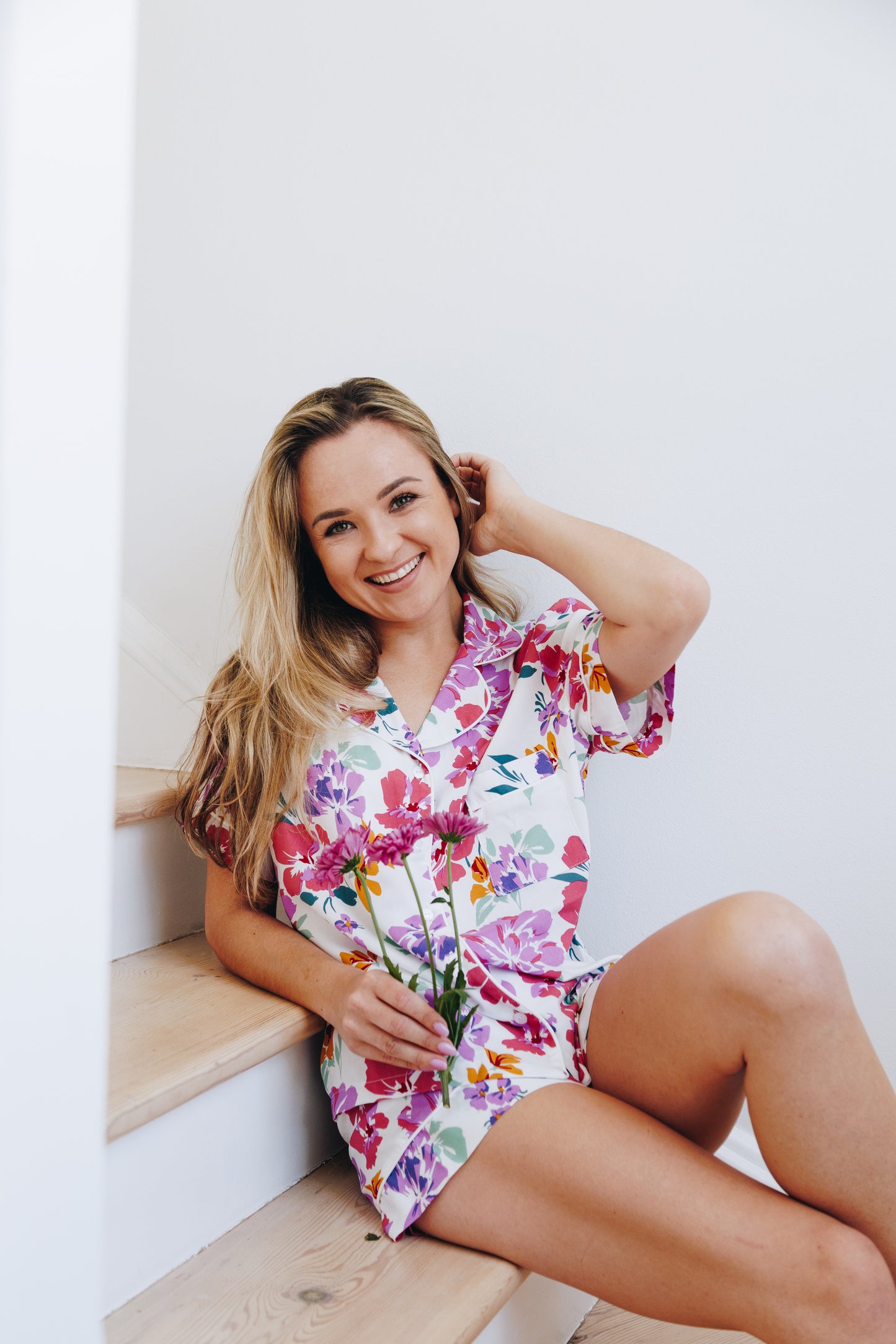 The Holiday Collection | Classic Shortie PJ | Dreamy Lilac Floral