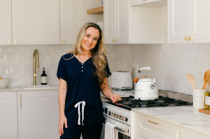 Summer Delight | Lounge PJ | Navy