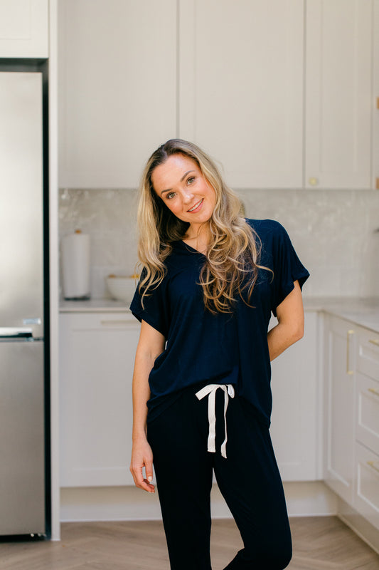 Summer Delight | Lounge PJ | Navy