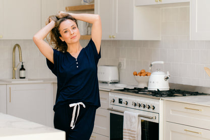 Summer Delight | Lounge PJ | Navy