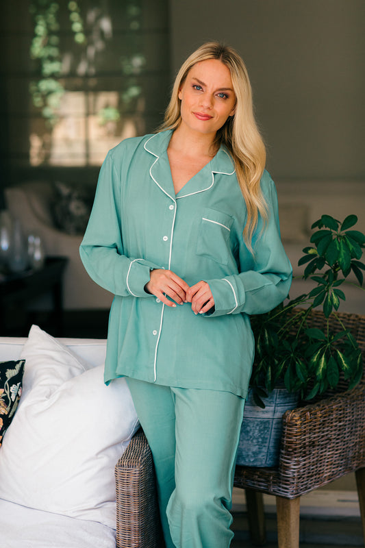 Falling Into Autumn | Classic PJ | Sage