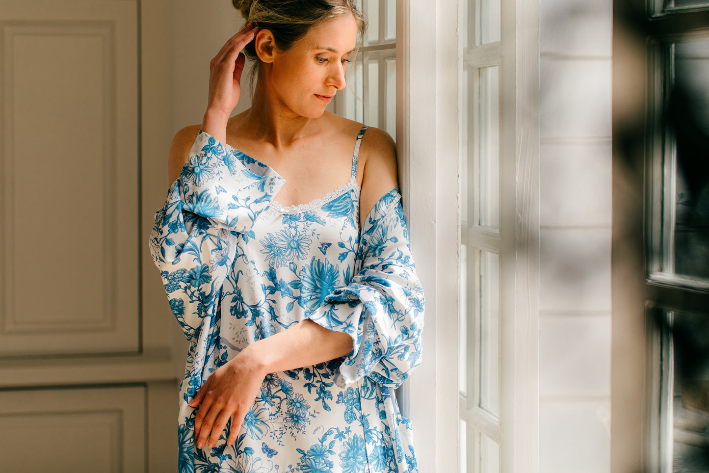 Blooming in Blues | Chemise | Blue Bouquet
