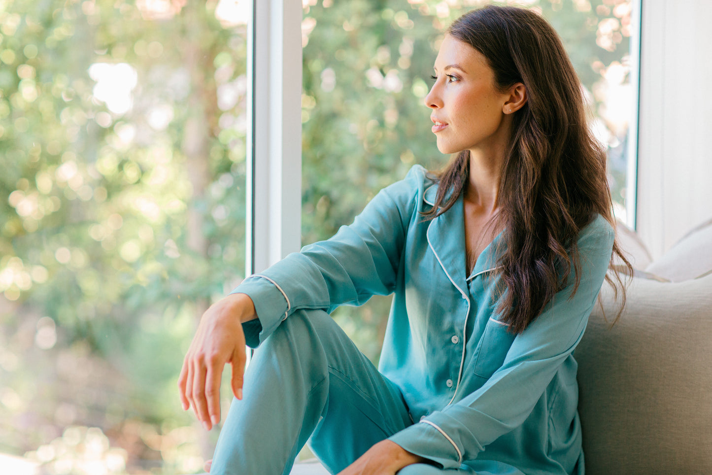 Sleeping Softly Collection | Classic PJ | Sage