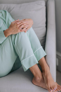 Winter Blossom Collection | Classic PJ | Pale Sage