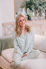 Load image into Gallery viewer, The Winter Garden Collection | Long Sleeve PJ | Little Green Floral
